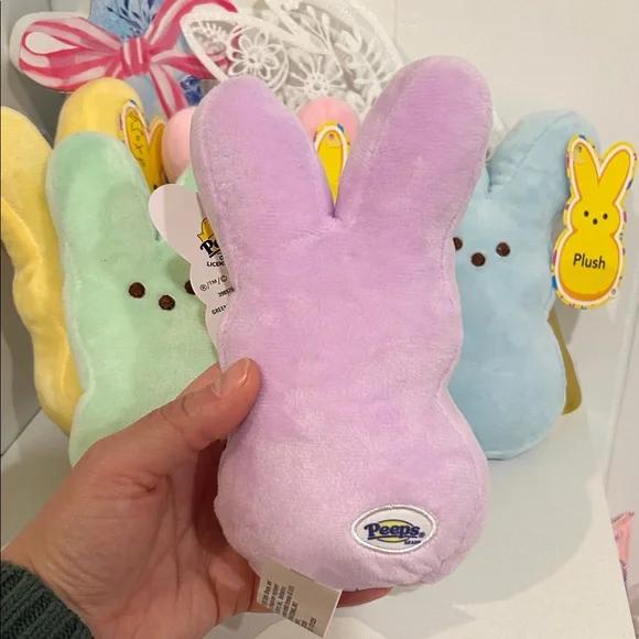 Customizable Pastel Peep Plush Bunny - Choose 1 - Picture 3 of 6